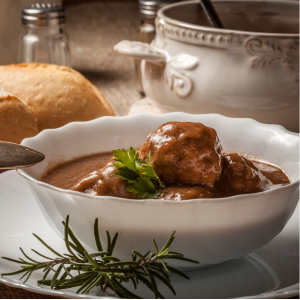 Ragoût de boulettes et pattes de cochon (2 portions)