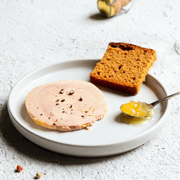 Pot de foie gras au pain d’épices (2 portions)